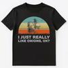 I Just Really Like Onions Ok Funny Unisex T-Shirt