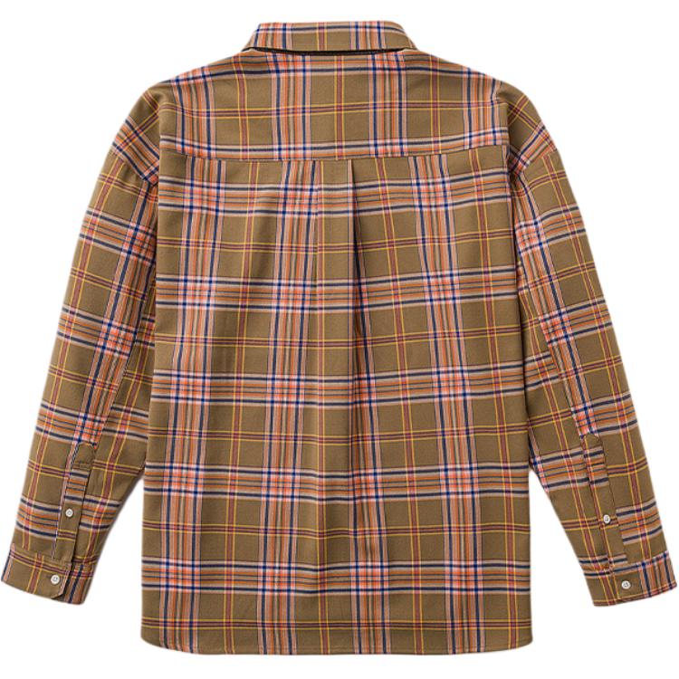 Timberland SS24 Tokyo Design Collective Comfortable Simple Loose Long Sleeve Shirt Unisex Shirts Khaki A64FBA97