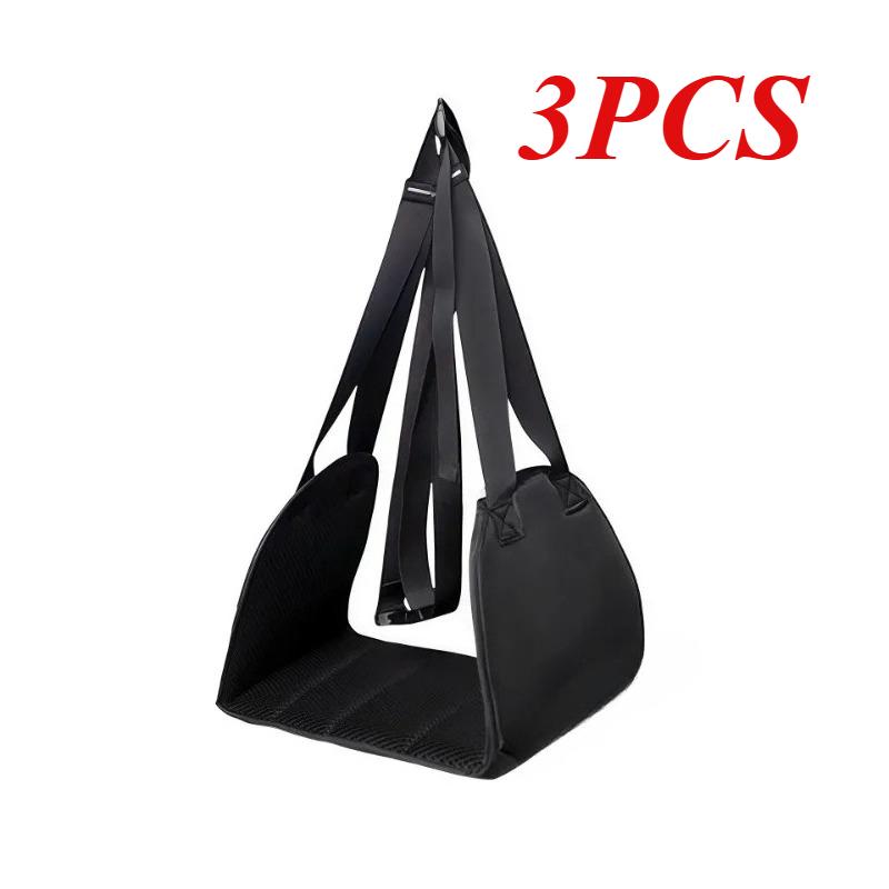 Foot Hammock For Plane Travel Portable Feet Hammock For Airplane Lightweight Car Back Seat Accessories Travel Supplies Flight