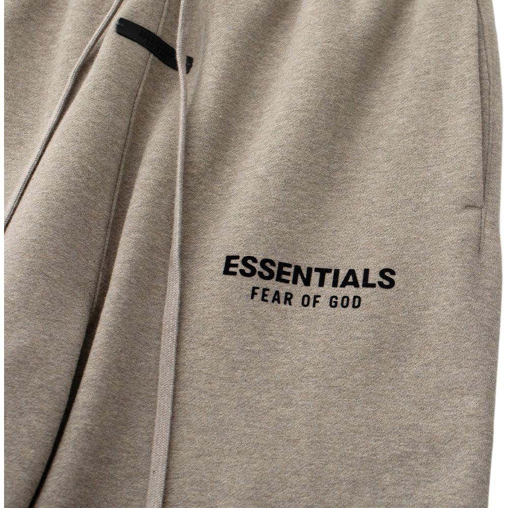 Fear of God Essentials Klasické tepláky Homestead Heather Unisex Spodní díly Krémová 130AS262032F