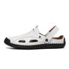 2026 Men's Plus Size Closed-Toe Beach Sandals - Non-Slip Soft Sole Summer Slippers