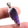 Natural Tiffany Stone Gemstone 925 Solid Sterling Silver Gift Pendant 1.6" b6Q35
