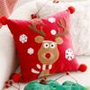 Removable Cushion Cover for Sofa Office Chair Christmas Pillow Sleeve Decorative and Functional Pillowcase for Home Use