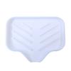Self Draining Soap Bar Holder Silicone Kitchen Sink Soap Dish Sponge Tray Counter Caddy Organizer for Dish Soap Dispenser