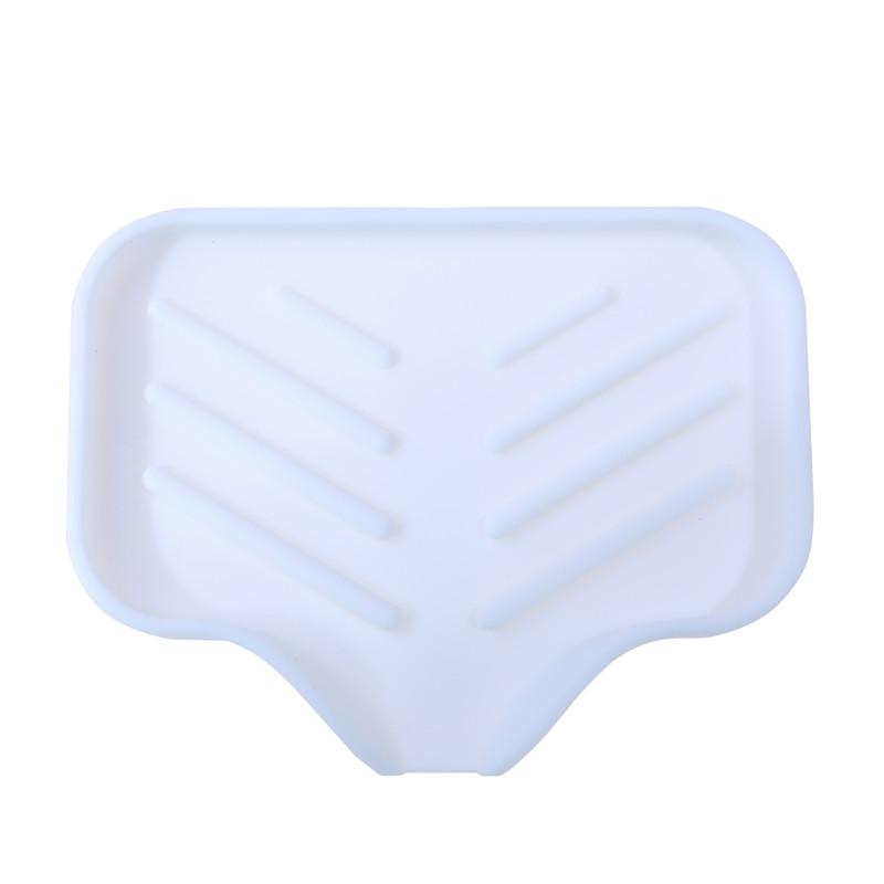 

2025 New Silicone Faucet Mat Kitchen Sink Tray Soap Dispenser Sponge Drain Pad Sink Splash Drying Mat Countertop Storage Tray