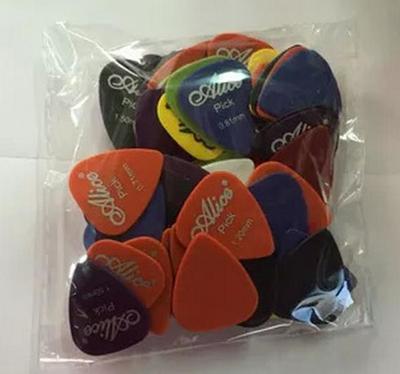 Alice AP-P/Q Guitar Picks, Smooth & Matte ABS, 100 or 600-Pack
