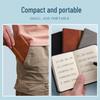 Mini A7 Pocket Diary: Compact Waterproof Leather Notebook