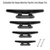Cleat Rope Portable Boat Nylon Open Base Cleat Dock Desk Line Cleat With Stainless Steel Screw For