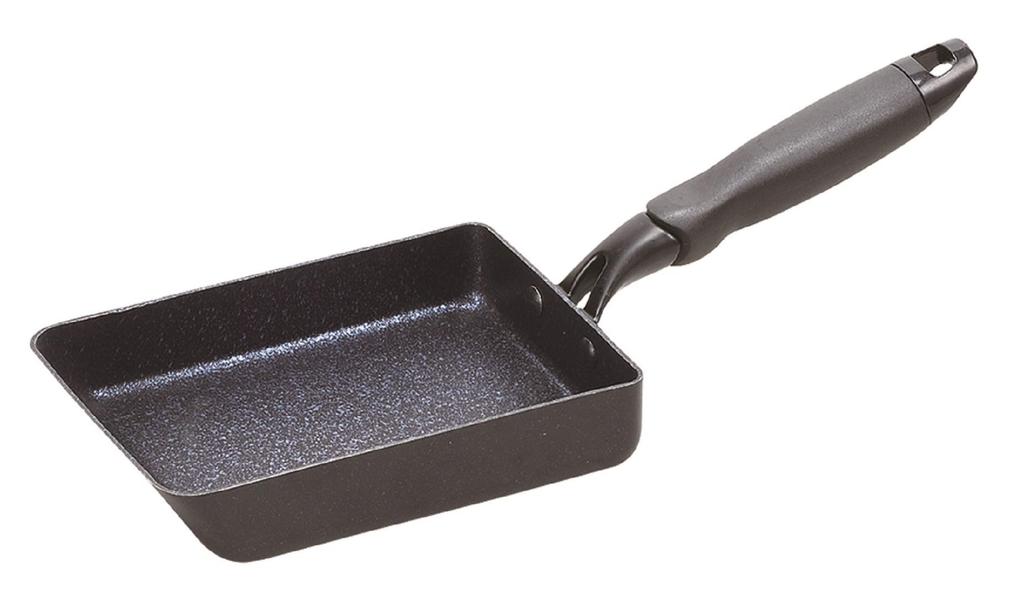 Pearl Metal Tamagoyaki 13 X 18 IH Midnight Pan, Cm, Compatible, Marble, HB-5114
