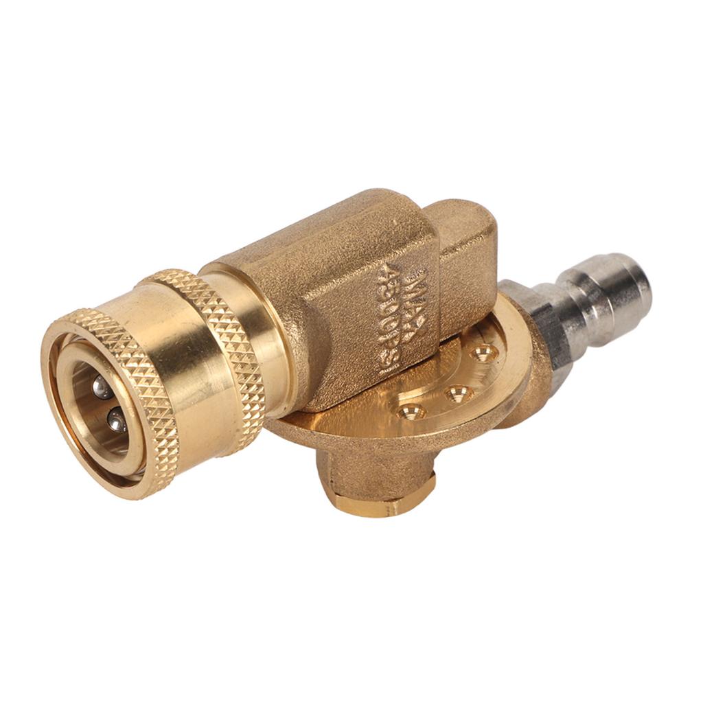 Schnellverbindungs-Schwenkkupplung 1/4 Zoll für Hochdruckreiniger-Düse Einstellbar 4500 PSI Gartenbedarf 7 Stufen