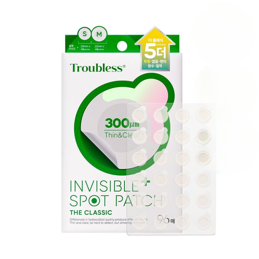 Пластырь от прыщей Troubless Invisible Spot Patch The Classic