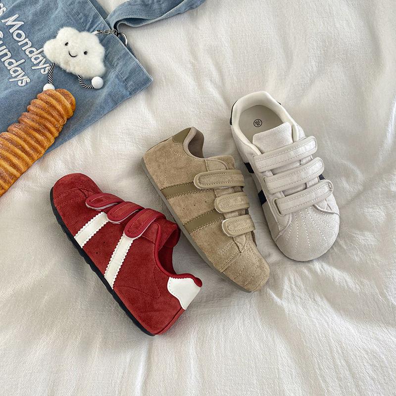 Lightweight Thin-soled Puff Shoes Women's Spring and Autumn New Casual Women's Shoes Student Versatile Retro German Training Shoes