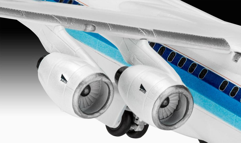 German Level Bae 146 AirUK Plastic Model 03791 1/144 (RJ85) - (Airplane)