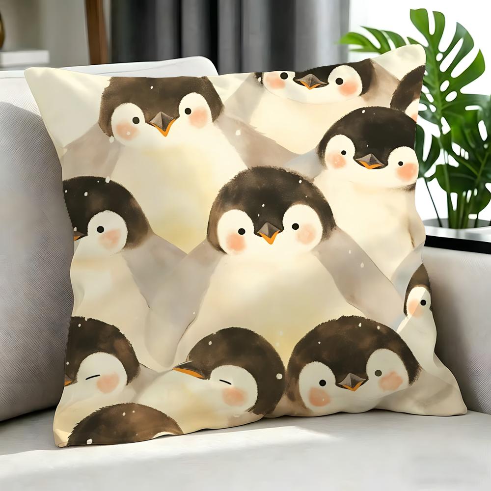 Animal PPenguin Cushion Cover Cushion Cover Set Pcs x x x Pillowcase Decorative Sofa Home Decor