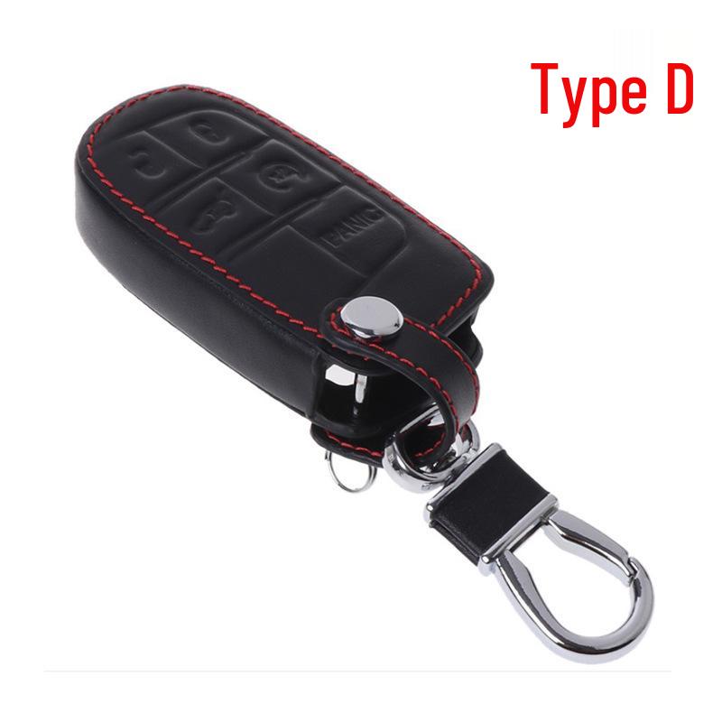 Jeep Liberty, Renegade, Grand Cherokee, Compass Genuine Leather Key Cover