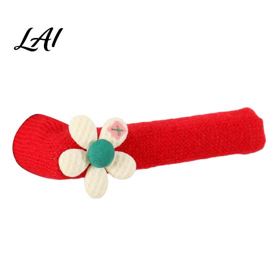 Decorative Furniture Sleeves Knitted Doorknob Covers Thick Anti‑Slip Feet Protector Sleeves Door Handle Soft Acrylic Wraps Cushion Pads,