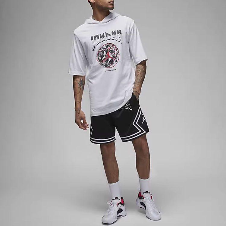 Jordan Pantaloncini Sportivi da Uomo Neri FD5958-010