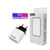 4-Port QC3.0 Universal Fast Charger: EU/US/UK/AU Standards, Multi-Voltage (5V/9V/12V) for Travel
