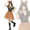 Zootopia Nick Fox Skirt COS Animal Costume Game Uniform Cosplay Japanese Anime Costume Less