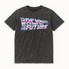 Back To The Future Unisex Adult Hoverboard Advert Ringspun Cotton T-Shirt