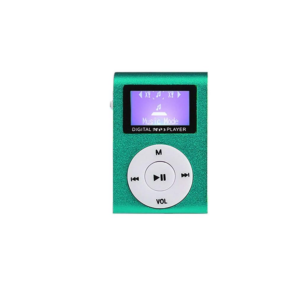 Screen Metal Clip Card MP3 Music Player Clip Student Portable Player Gift