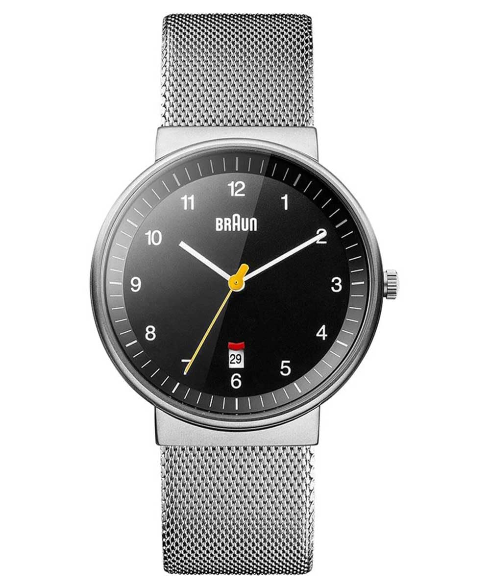 

BRAUN Watch for Men and Women BN0032BKSLMHG [Official Import] (Unisex) чорний
