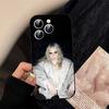 2hollis Singer Phone Case For IPhone 17 Pro 15 13 14 16 11 12 Pro Max 7 8 Plus XR XS X SE Matte Soft Funda Silicone Cover