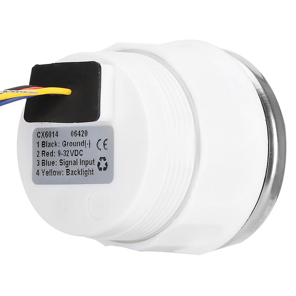 2in Cooling Water Temperature Gauge 40‑120 Celsius  Smart Alarm IP67 Waterproof 12VCelsius24V 0‑190ohm  Sensor