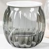 Clear Self Watering Planters Pots Modern Transparent Plants Care Pots for Garden Enthusiast Lover Gift