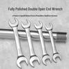 Plum Blossom Double-End Open Wrench Set - Universal Car Repair Tool Kit