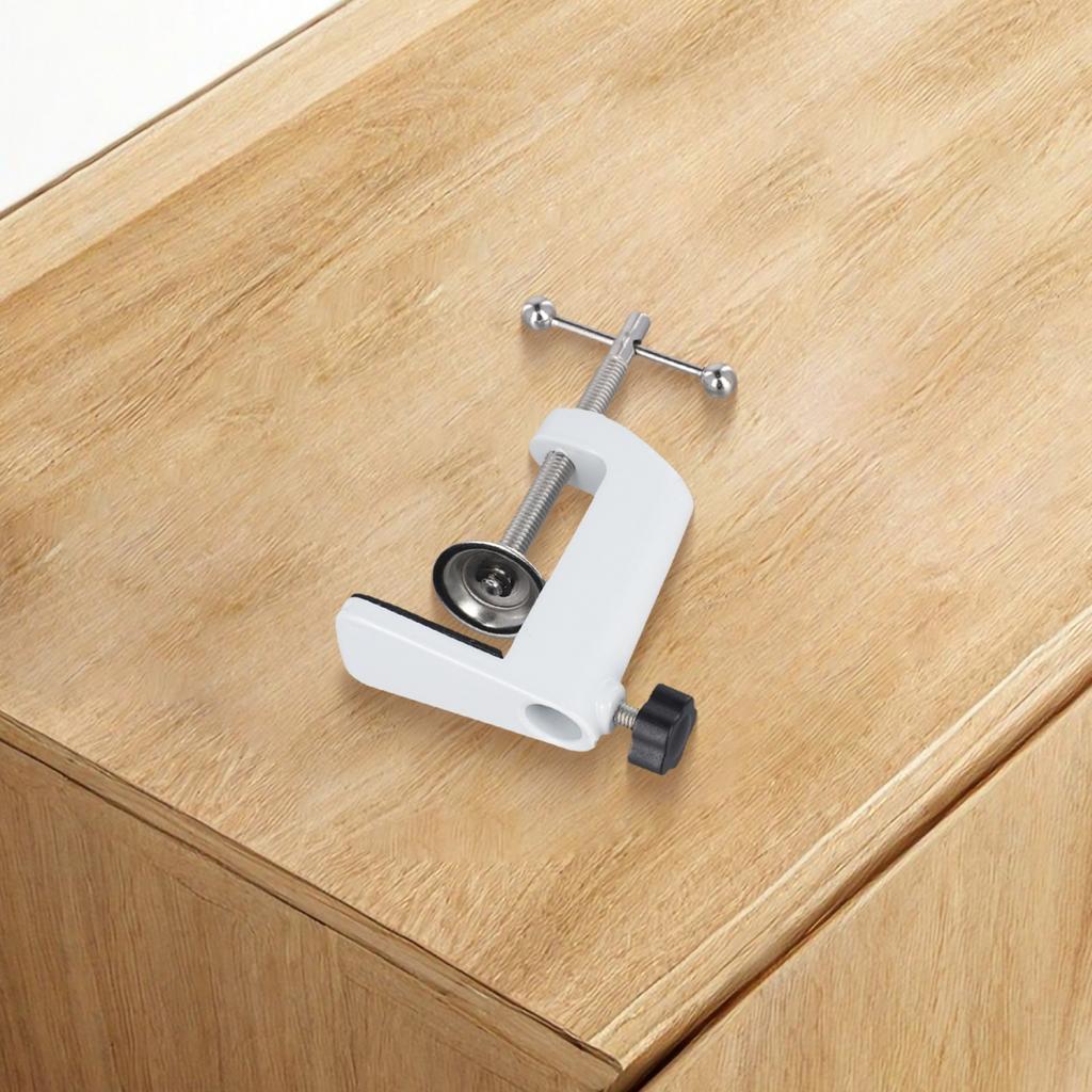 Heavily Constructed C Shape Desk Clamp for Securely Fixing Your Equipment