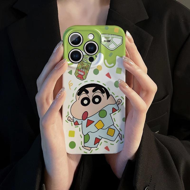 

Pajama Shin-chan Creative Cartoon Case for iPhone 14/15/16/17 Pro Max iPhone 17