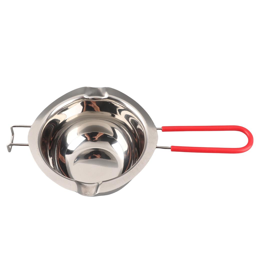 500ml Chocolate Melting Pot 304 Stainless Steel Versatile Melting Pot for Candy Cheese Butter Candle Making