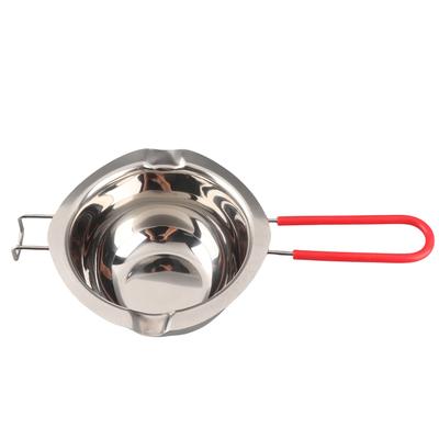 500ml Chocolate Melting Pot 304 Stainless Steel Versatile Melting Pot for Candy Cheese Butter Candle Making