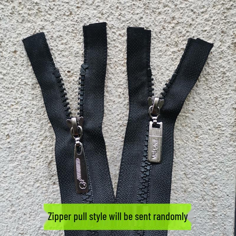 No. 5 Large Teeth Open Tail Resin Zipper - 70cm for Coats & Tops