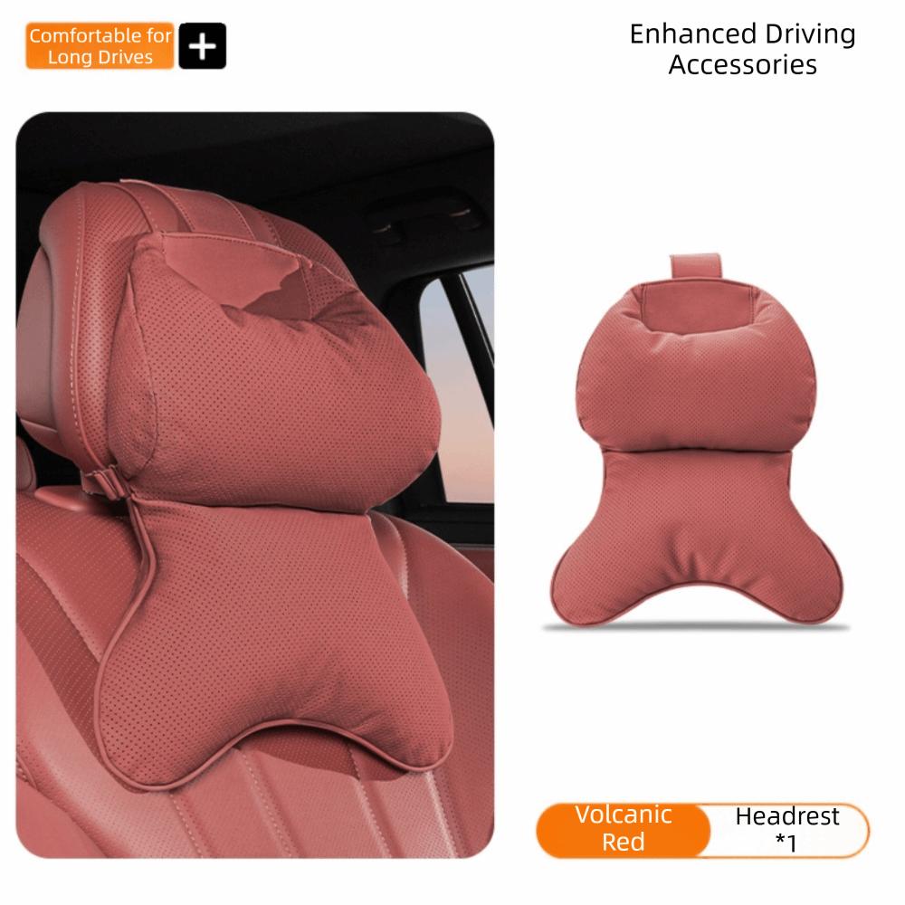 Breathable Neck Pillow Height Adjustable Back Support Pillow Car Headrest Car Accessories