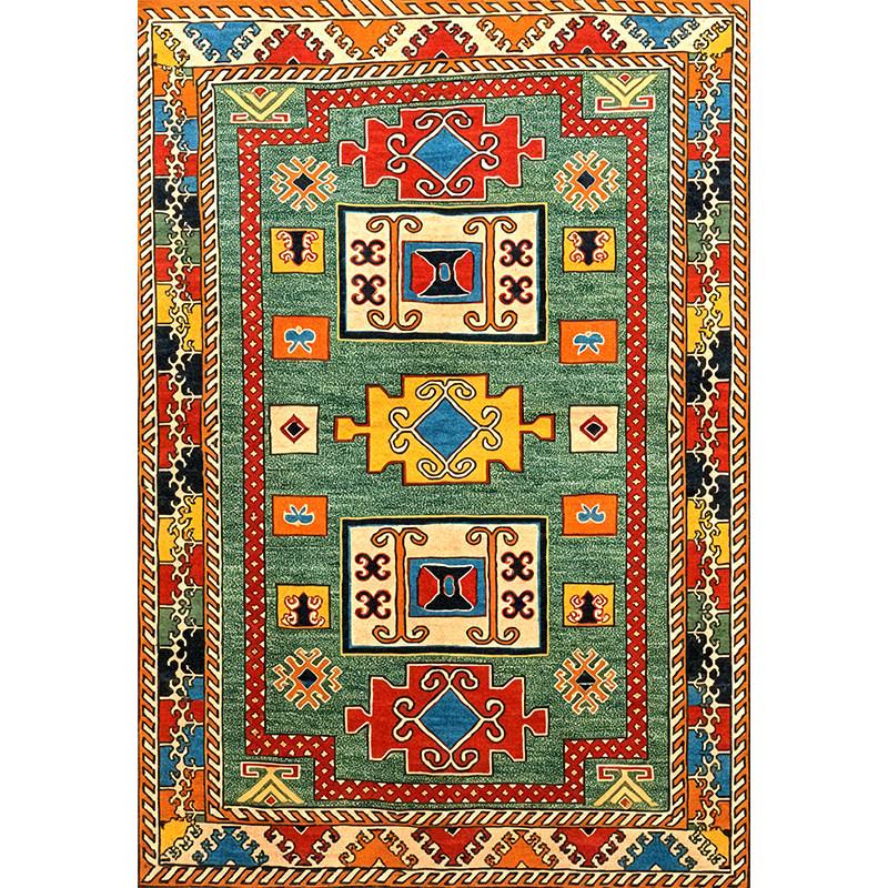 Bohemian Ethnic Retro-Style Persian Carpet for Living Room & Bedroom