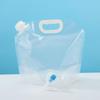Water Bladder Bag  Folding Water Bag Camping 10L Large Capacity Portable Water Bag Thickened Soft Food Grade Water Storage Bag