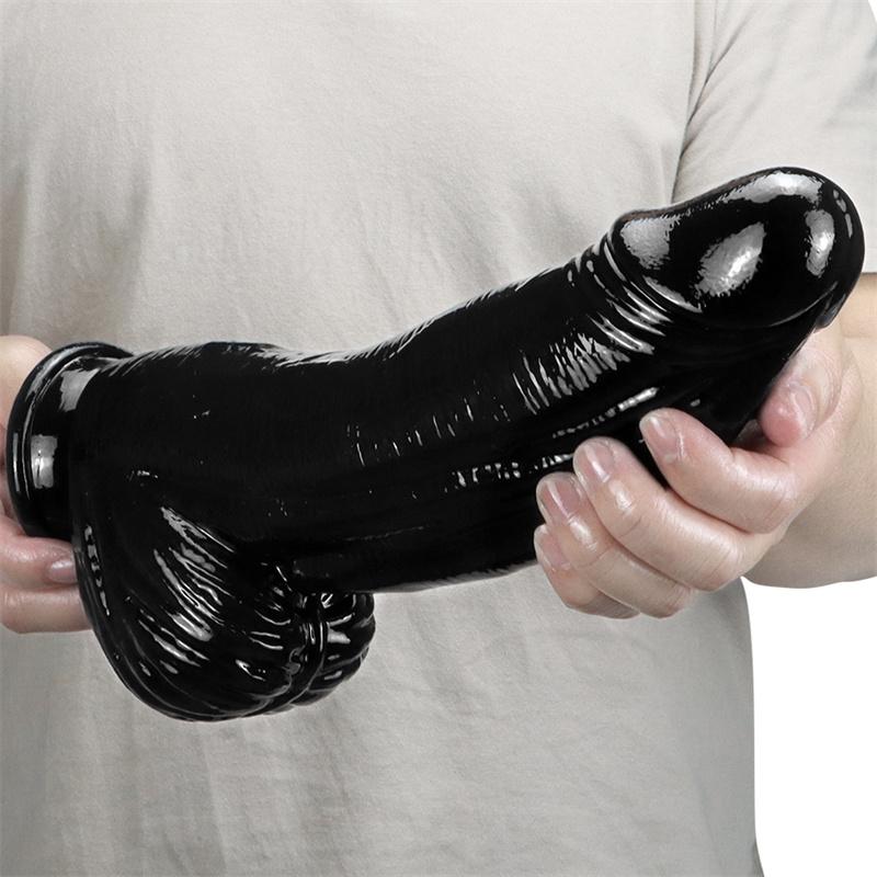 Women's Stubby Dildo Mushroom Head Big Mac Simulation Super Thick Dildo Cock Appealing Big Butt Plug