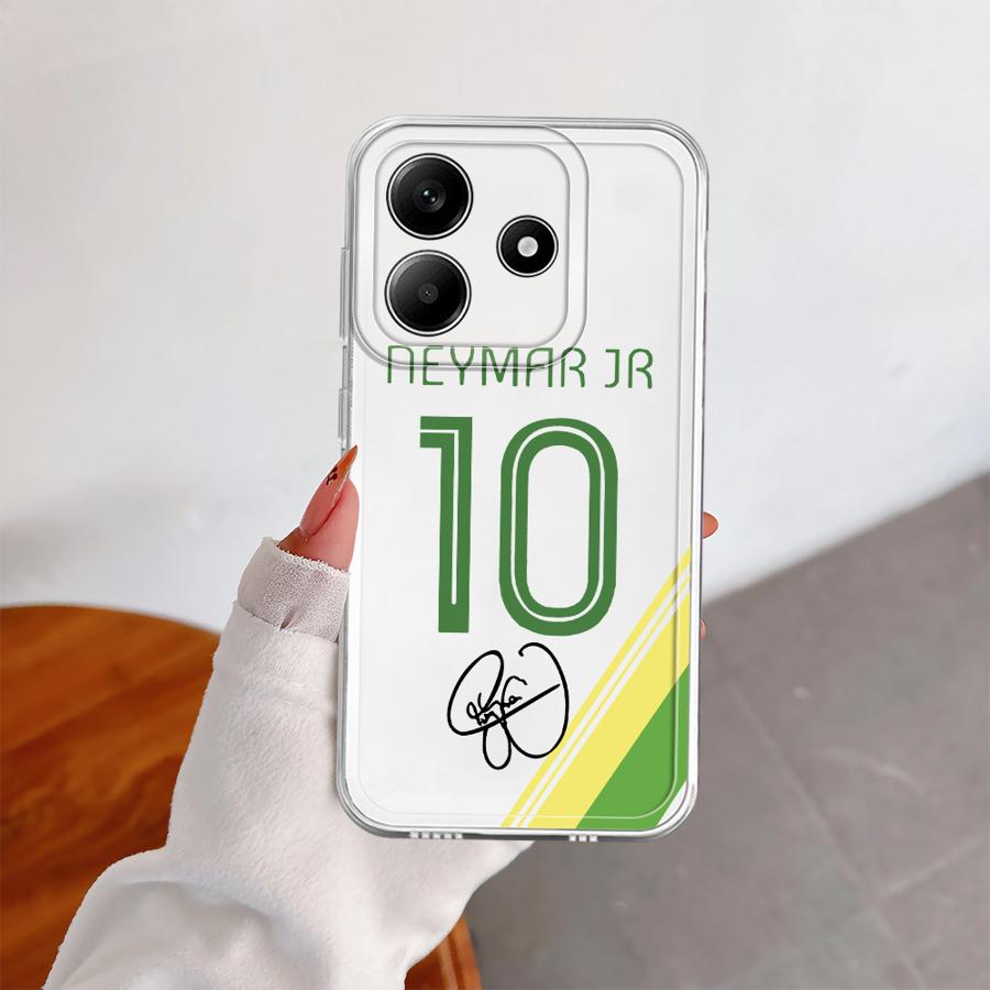 Case for Xiaomi Redmi Note 14 Pro Plus 14C 9 10 11 10S 11S 12 13C 12S A4 Note 13 Soft Phone Cover FootBall Number