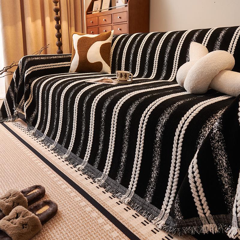 High-end Sofa Towel Light Luxury Style Modern Simple Winter Thick Sofa Cover Cloth Non-slip Anti-cat Scratch Sofa Cover
