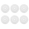 Disposable Eyelash Glue Holder, Transparent Plastic Eyelash Extension Glue Holder with PVC Material, for Eyelash Extension and Tattoo