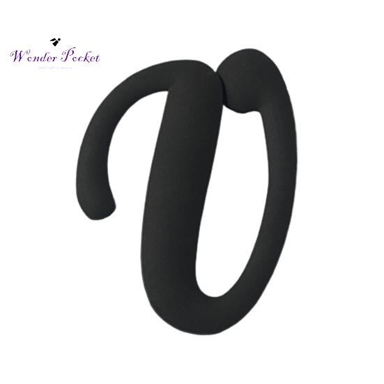 Englischer Buchstabe Tasche Handtasche Loch Charm Strandtasche Dekoration Weiches EVA AZ Alphabet Buchstabe DIY