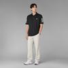 adidas Golf Three Stripes Logo Casual Quick-Dry Breathable Short Sleeve Polo Shirt Men Polo Shirts Black ADIKC5547