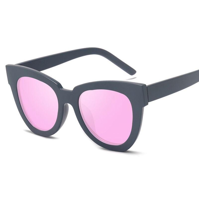 High-quality Women Lady Retro Cat Eye Sunglasses Square Frame Eyeglass Shades