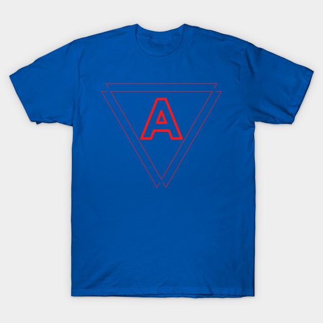 Unisex Fashion TShirt A Red The First Letter Print TShirt Plus Size XS-6XL T-Shirt 100%Cotton Tops O Neck Short Sleeve Tees