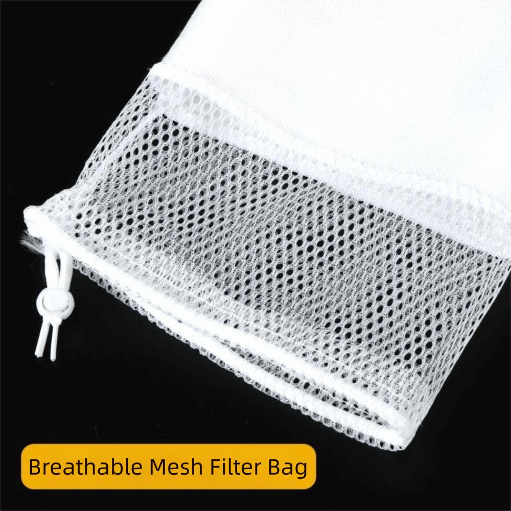 Washable Fish Tank Filter Bag Aquarium Filter Wash Filter Magical Bag  for Fish Tank Bottom Filter
