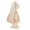 Hug Baby Lily Long-Eared Rabbit Plush Toy: Cute Pendant Doll In Baby Clothes for Children and Girls' Birthdays