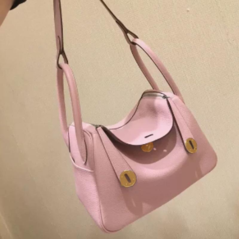 

Мини-сумка Lindy из натуральной кожи - модная сумка через плечо из коровьей кожи Togo