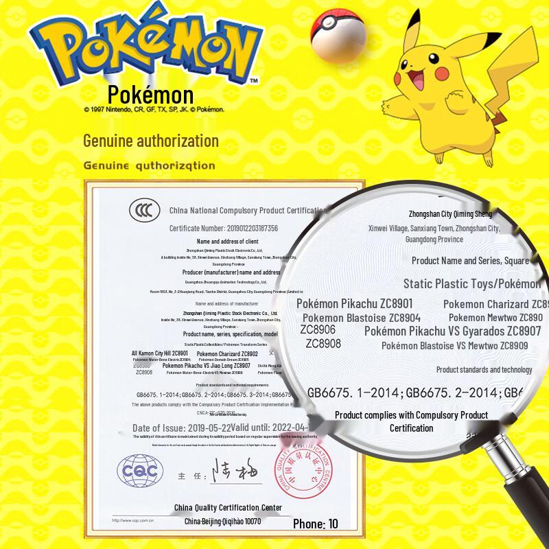 Zhuangchen Pokemon Action Figure & Playset Collection